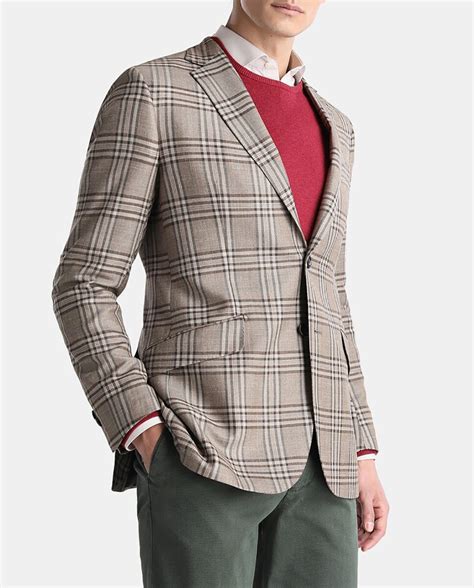 blazer príncipe de gales hombre